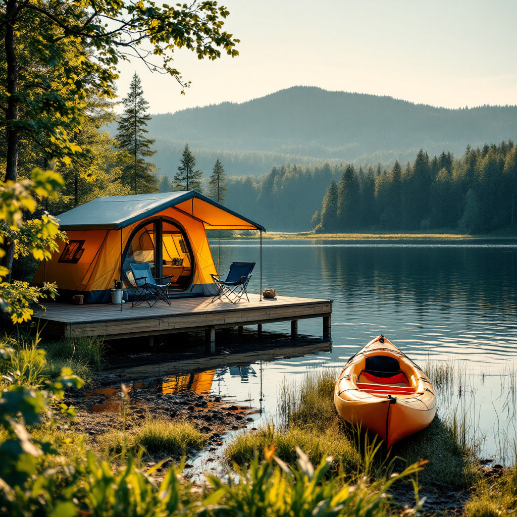 Schönste Campingplätze am See Deutschland mit Zelt und klarem Wasser